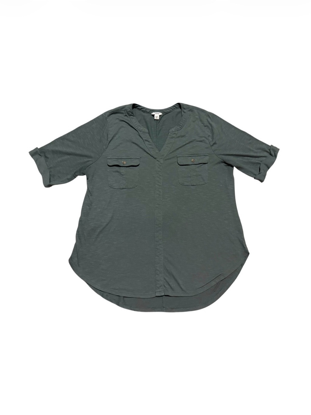 Green Short-Sleeve Shirt